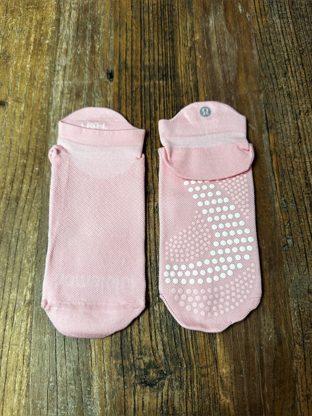 lululemon athletica Light Pink No-Show Grip Athletic Socks